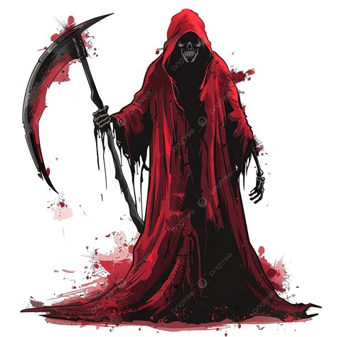 Red Grim Reaper Pictures See You Soon Grim Reaper Patch, Red, Black,