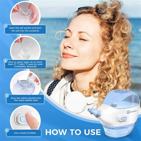 Locool Electric Nasal Irrigation System, Sinus Rinse India | Ubuy