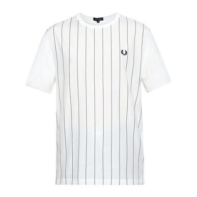 Buy Men White Striped T-Shirts Online at The Collective - 617789