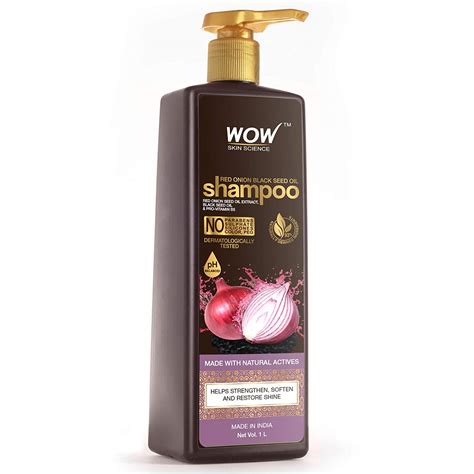 Buy WOW Skin Science Onion Shampoo With Red Onion Seed Oil Extract ...