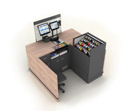 Convenience Store Checkout Counter Design 的图像结果