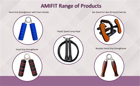 Buy AMIFIT Wooden Hand Grip Strengthener, Pack of 2 Online at Low ...