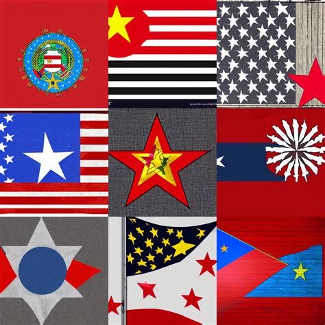 American Communist Flag