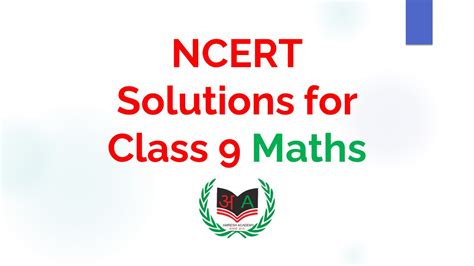 NCERT Solutions for Class 9 Maths - Amresh Academy