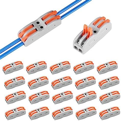 Serplex® 20Pcs Wire Connector Kit 2 Circuit Inline Splices Cable ...