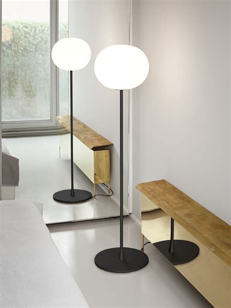 Flos Glo-Ball F2 floor lamp, black | Finnish Design Shop UK
