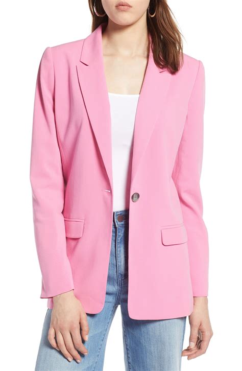 perfect pink blazer now on sale! | Blazer outfits casual, Blazer ...