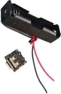 Electronics Crafts Power Bank Module 5V Boost Step Lithium Battery ...