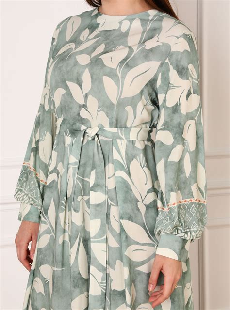 Sea Green - Plus Size Dress