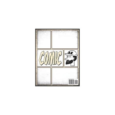 Buy Comic Book Blank Pages: Large Sketch Book Activity Book To Fill In ...