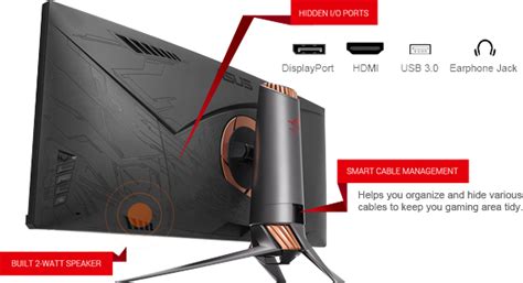 ASUS ROG Swift PG348Q 34" LCD IPS DP HDMI Gaming Monitor