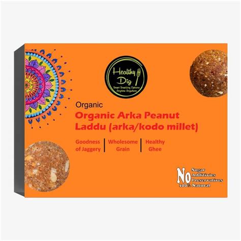 Buy Organic Arka Peanut Laddu (arka / kodo millet) 200Gm Online at Low ...