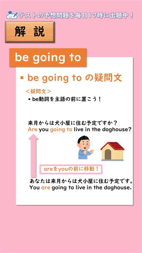 【中2英語】be going to を例文と練習問題でわかりやすく解説！ | 中学生の勉強法