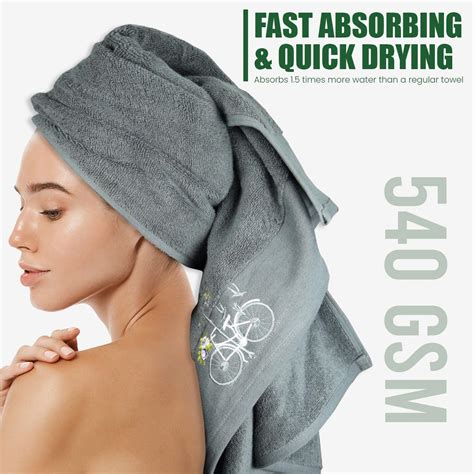 Martin 540 GSM Bath Towel | 100% Cotton – Rangoli