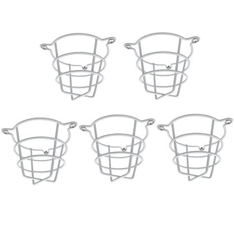 Buy (5 Pack) TunaMax White Fire Sprinkler Head Cage Guard for Both 1/2 ...