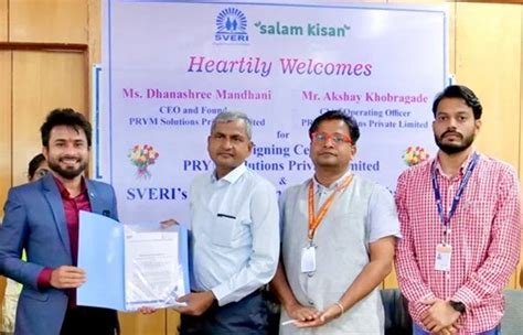 Salam Kisan, SVERI to set up a Joint Remote Pilot Training Organization ...