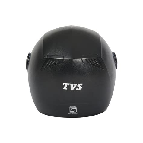 TVS Helmet Full Face Motorbike Helmet (Black-JE) | Unmatched Safety ...