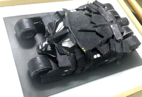 Batmobile Tumbler Papercraft – Josh Elias Joy