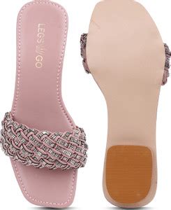 legsgo Women Pink Flats - Buy legsgo Women Pink Flats Online at Best ...