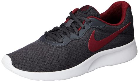 Buy Nike Mens Tanjun-Anthracite/New Running Shoes Maroon-Summit White ...