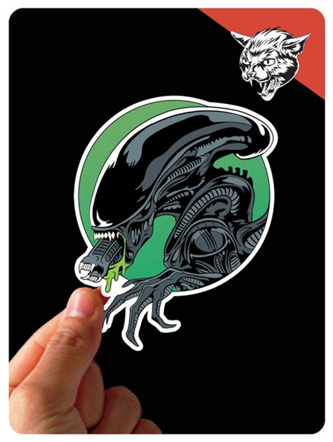 Alien Movie Sticker 的图像结果