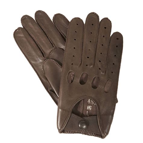 Men's Leather Driving Gloves