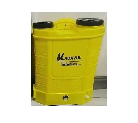 Power Tiller | Kadavul Double Battery Sprayer