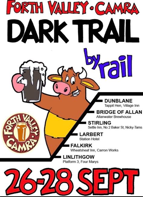 Dark Ale Trail 2025 By Rail, Glasgow Queen Street, 28 September to 30 ...