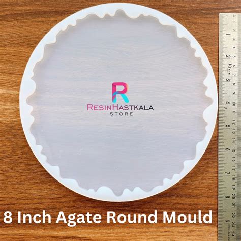 8 Inch Agate Round Mould – Resinhastkala Store