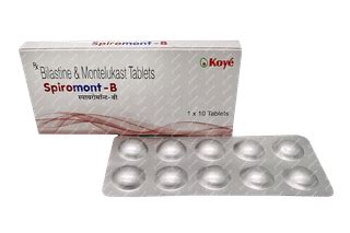 Spiromont B 20/10 MG | Order Spiromont B 20/10 MG Tablet Online at Truemeds