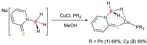Adding to the Family of Copper Complexes Featuring Borohydride Ligands ...