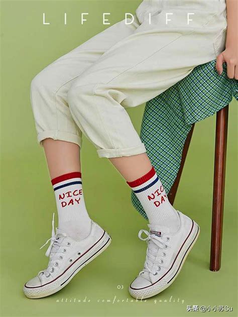 韩国袜子男 秋冬新款champ字母运动休闲滑板袜 棉长筒袜-阿里巴巴
