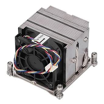 CPU Heatsink, 2U Active Computer Cooling Fan, 4 Pin PWM CPU Cooling ...