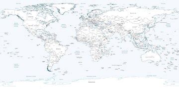 Image result for Equirectangular World Political Map