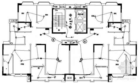 家装CAD图纸[108],欧式风格3室改2室CAD施工图全套下载-齐生设计职业学校