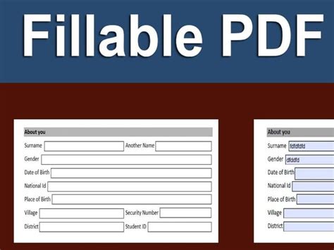 Image result for PDF Fillable Form Format