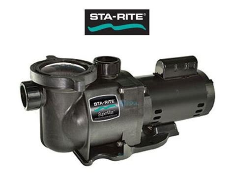 Image result for Troubleshooting Sta-Rite Supermax Pool Pump