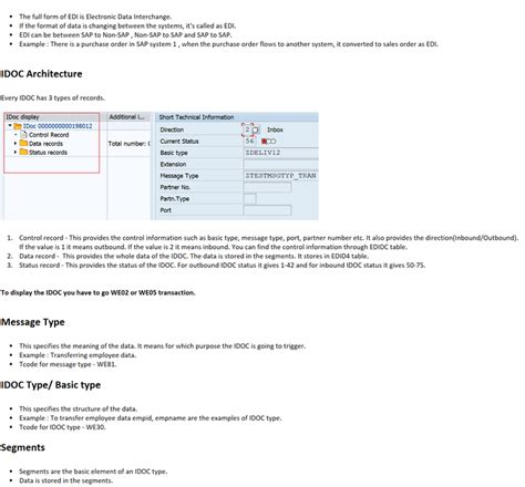 SAP Idoc Tutorial 的图像结果