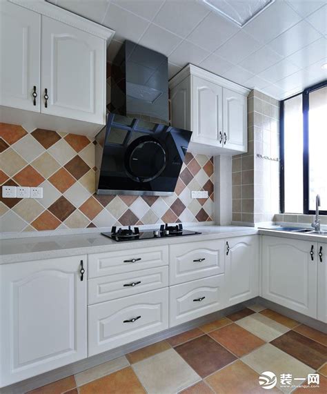 92平米简美风格两居室厨房-家居美图_装一网装修效果图