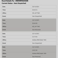 India Post — Delay in delivery of speed post parcel and website not updated