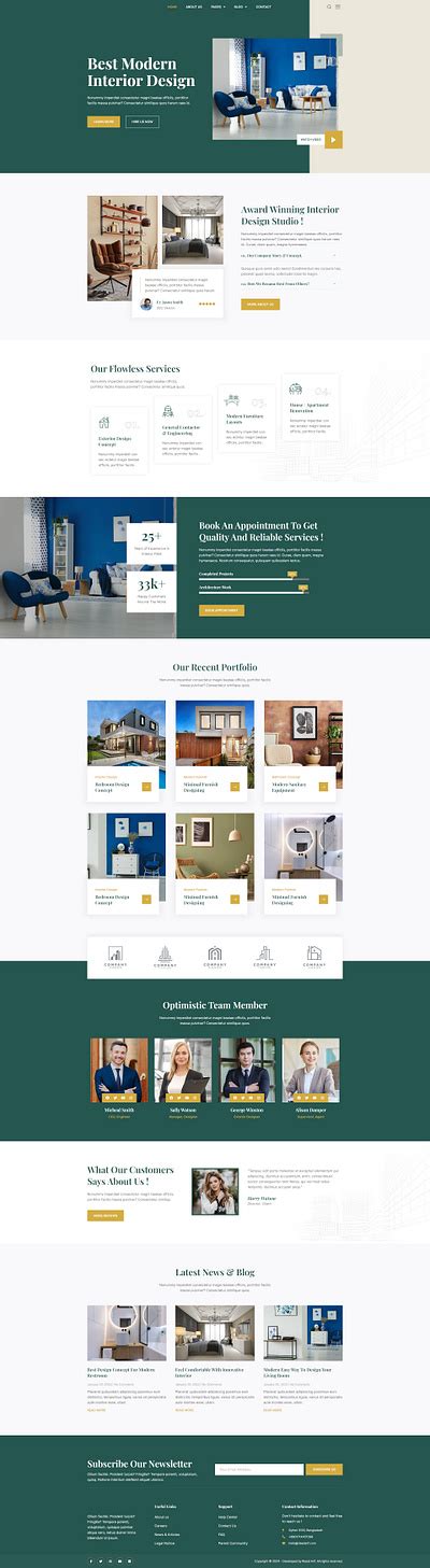 Local Services Web Page Design 的图像结果