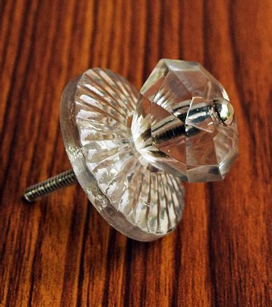 Dalia Clear Glass Cabinet Door Knob and Pull – Spruce and Pop