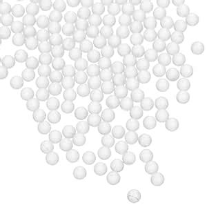 4000 Pcs 2Mm Clear Glass Beads for Laboratory Use Solid Round ...