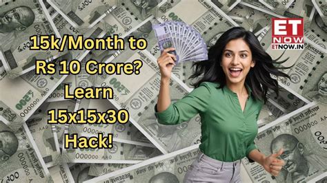 15x15x30 SIP formula: How to aim for Rs 10 crore corpus with Rs 15000 ...