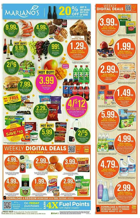 Mariano's Weekly Ad & Deals from August 16