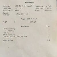 Mcdonald's India — Unprofessional and unethical behaviour
