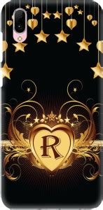 LEEMARA Back Cover for Vivo Y97, V1813A, V1813T , R, R Letter, R ...