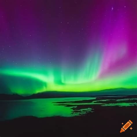 Aurora Borealis Fotografering