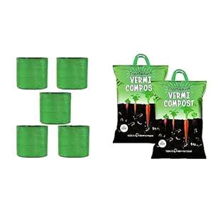 TrustBasket UV Treated Round Leafy Vegetable HDPE Grow Bags for Balcony ...