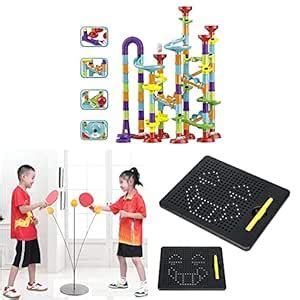 Buy Chocozone Plastic Marble Run Track 108 pcs Marble Maze Building ...